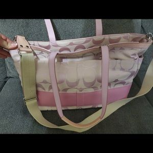 Coach diaper bag